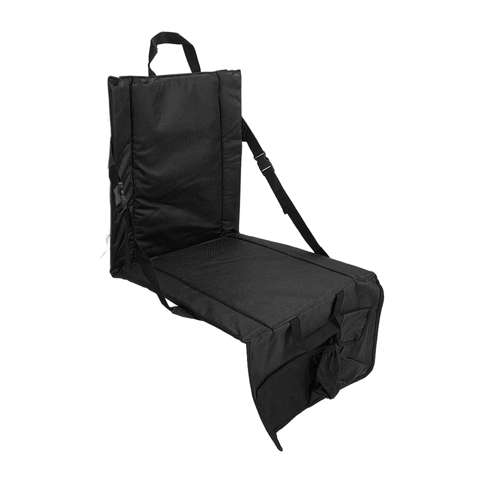 Sedia Pieghevole Da Stadio Extra Larga - Con Schienale E Cuscino, Per Esterno E Casa - Foto 3