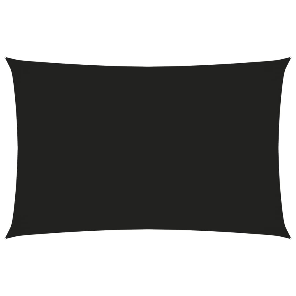 Vela parasole in tessuto oxford rettangolare 2 x 5 m nero 02_0009635 - 2