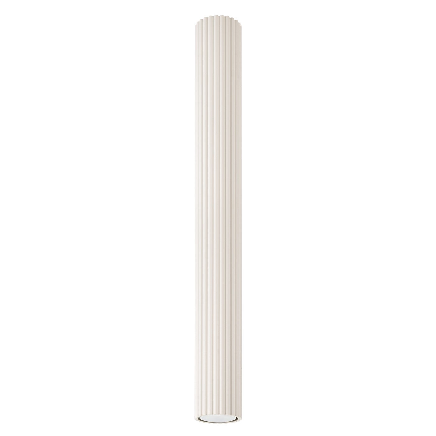 Reflektor sufitowy spot natynkowy Karbon okrągły beżowy 1xGU10x10W wym: 60 x 6,5 x 6,5 cm aluminium Sollux Lighting