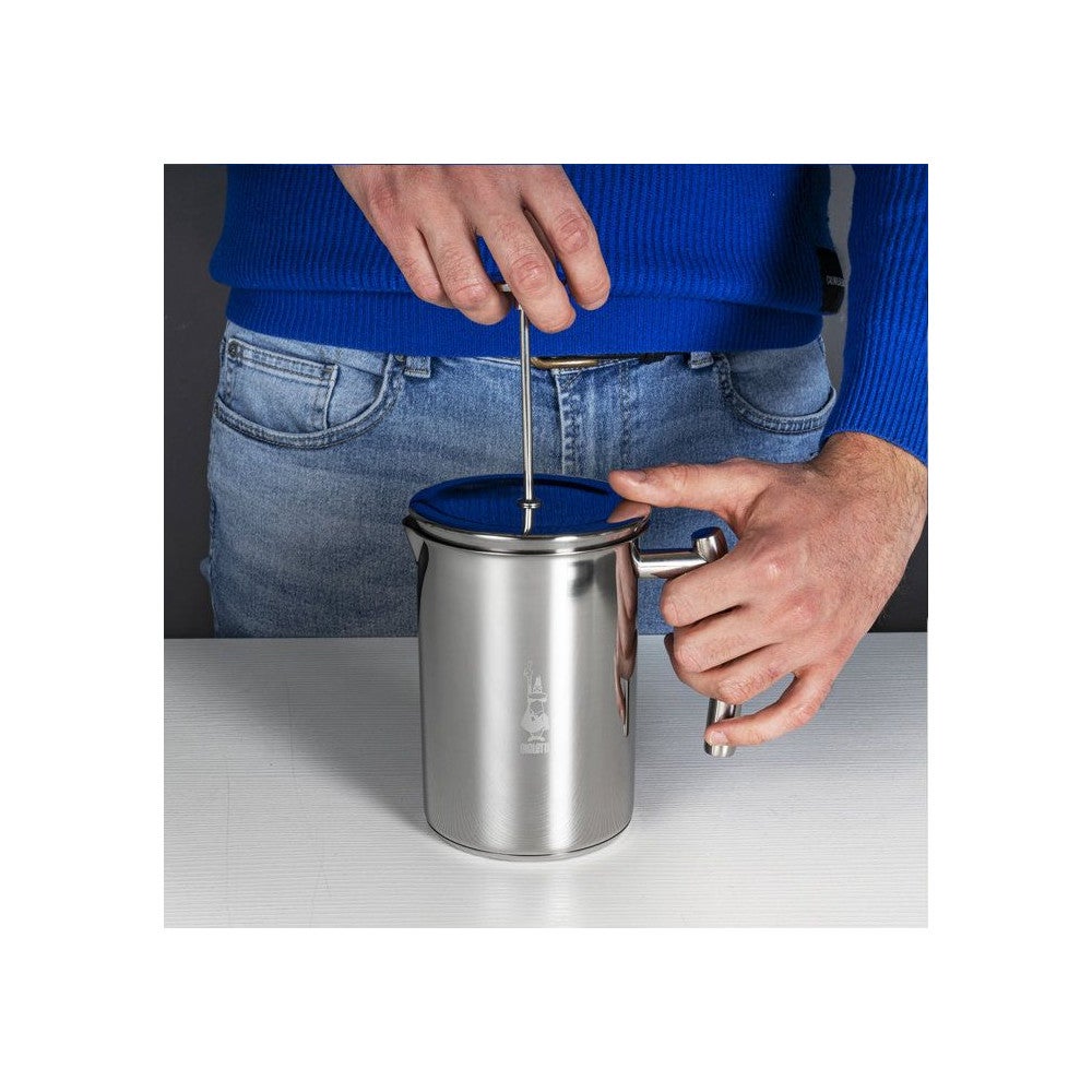 Bialetti 8006363027236 Mousseur à lait électrique portable et chauffe-lait métallique - 5