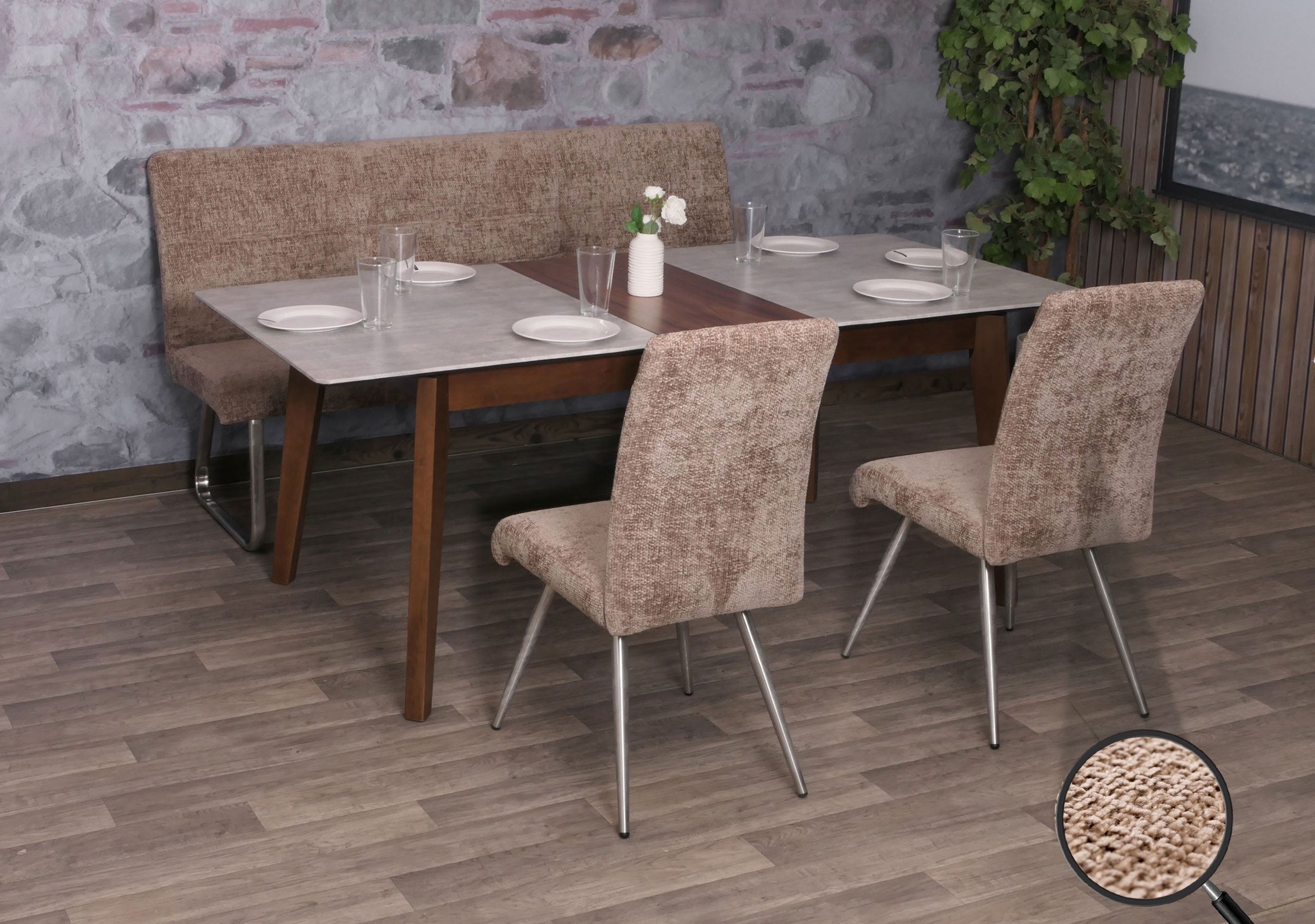 Conforama HOMCOM Pack De 2 Sillas De Comedor Sillas De Cocina Con Respaldo De Ra