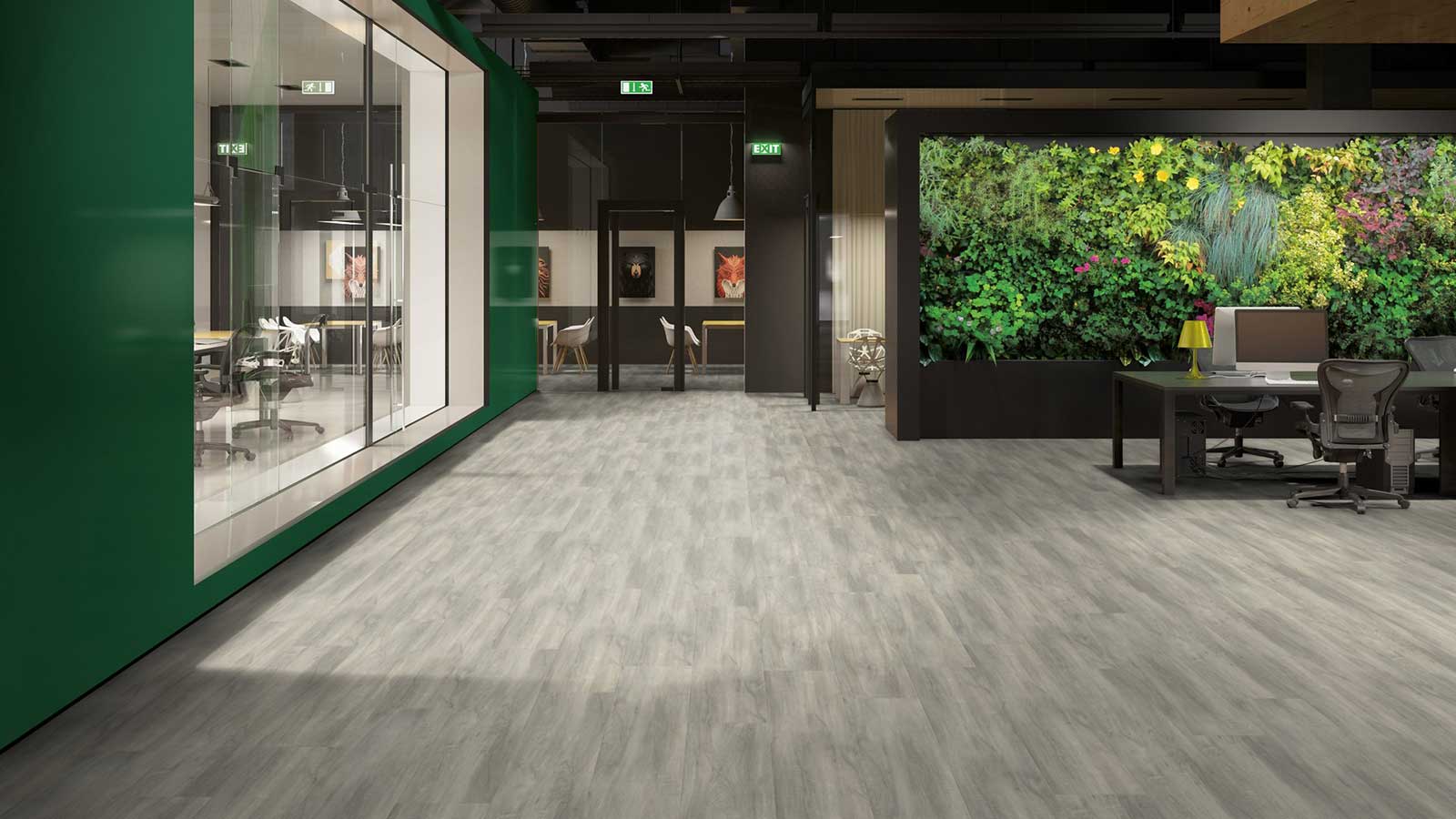 Lame PVC Autoplombante effet bois medium - 125 x 24,50 cm - 11 lames = 3,37 m² - 7