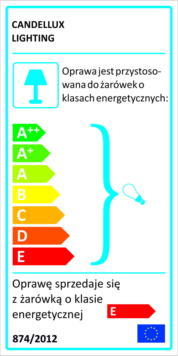 Lampa wisząca DROPS biało-srebrna 4 x G9 x 40W wym: 17 x 63 x 10 cm Candellux