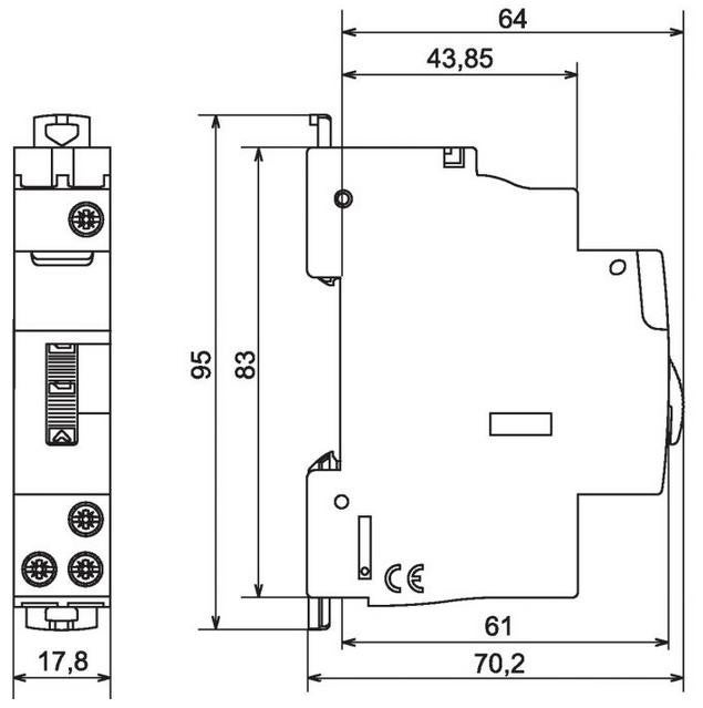 Legrand - Télérupteur 16A 250V~ 1P 230V~ 1 module - 412420 - 2