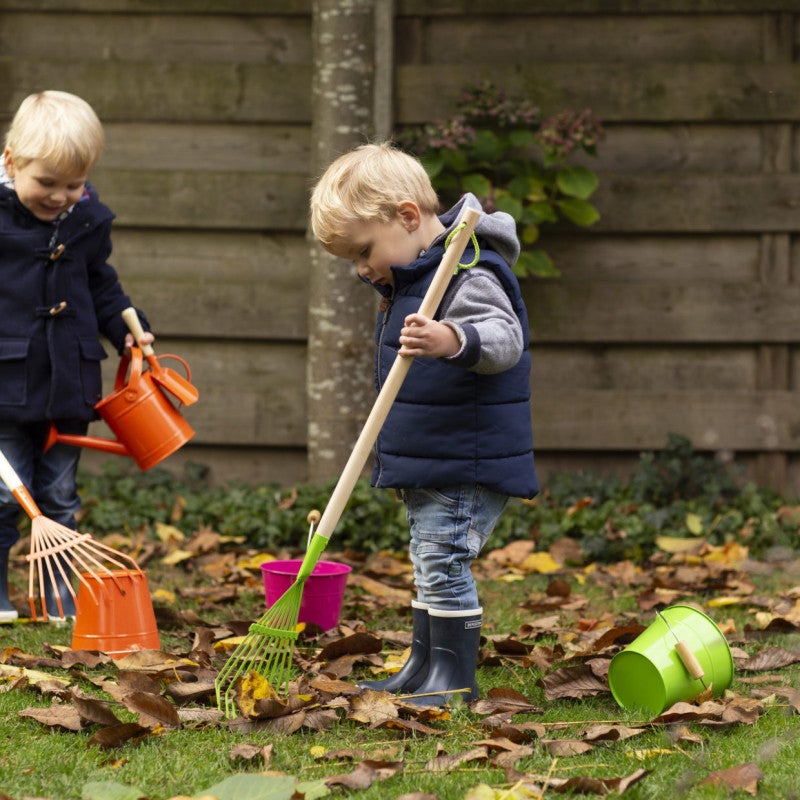 Rateau à feuilles pour enfant, Bleu - 9