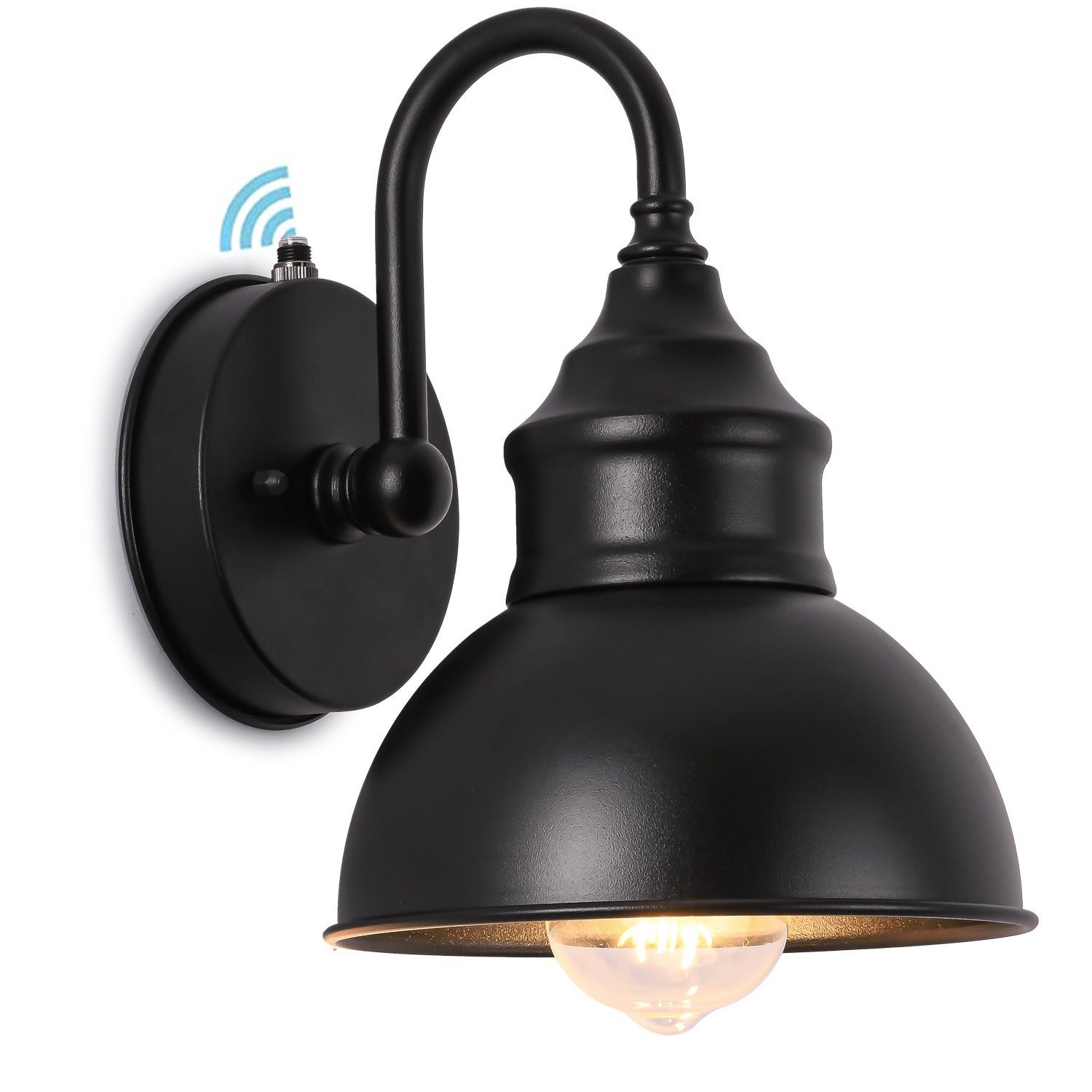 Rfgyhph  Aplique De Pared De Metal Sin Bombilla, Con Casquillo E27, Para Puerta De Entrada, Garaje, Patio, Pared, Casa De Campo, Granero, Villa Negro , Leroy Merlin