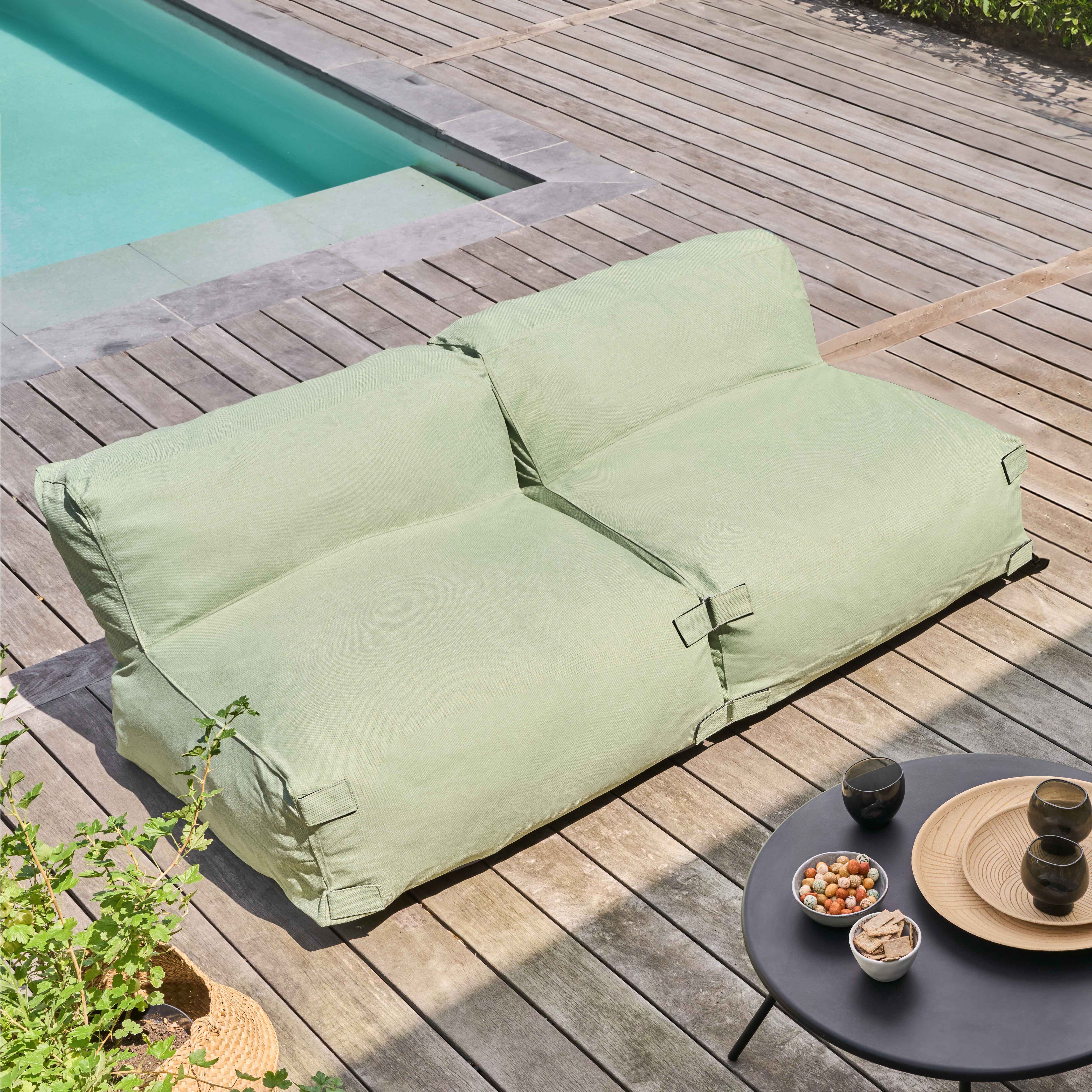 Oviala  Mueble De Jardín Modular De 2 Plazas Cactus, Mixi Verde , Leroy Merlin