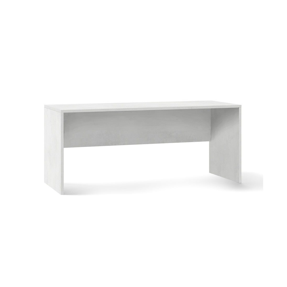 Tavolo Scrivania 180 Ossido Bianco Grande Moderna da Ufficio