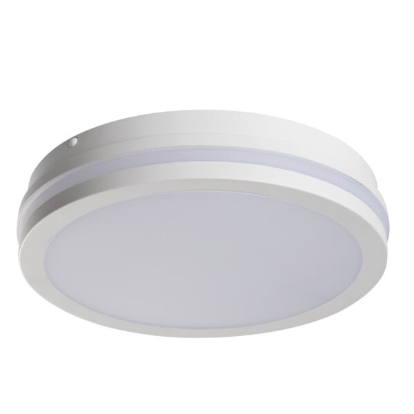 Plafon okrągły BENO LED 18W Odcienie bieli 3530lm biały wym:5,7x26x26cm IP65 Kanlux