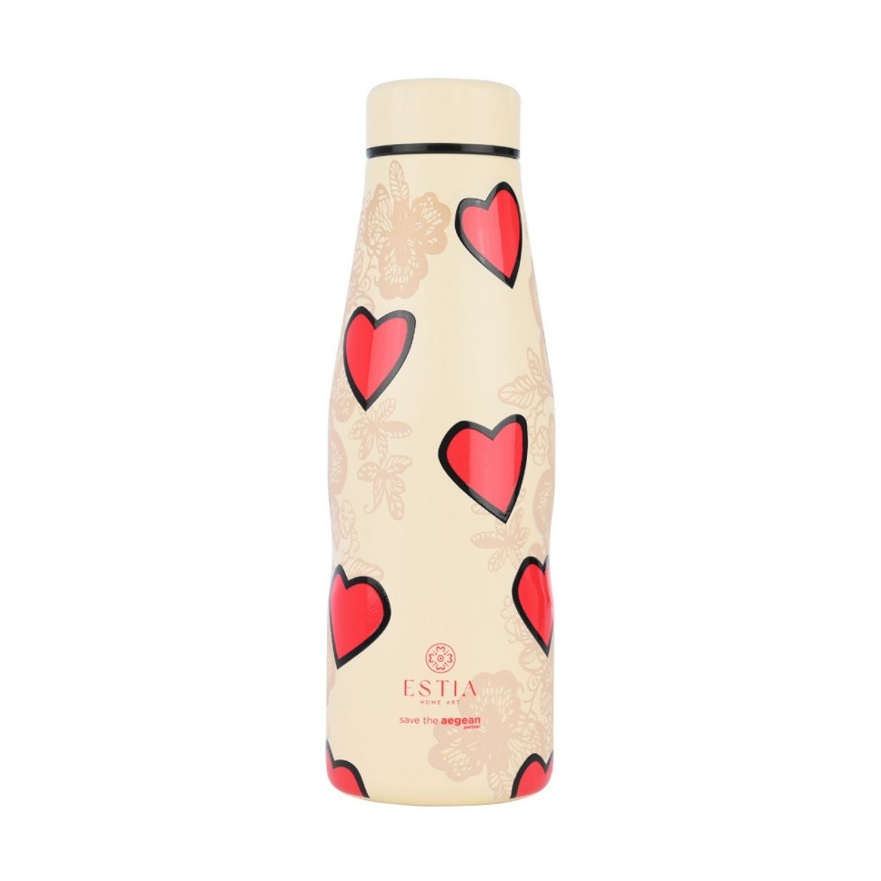 Butelka termiczna Tender Lace Estia stal nierdzewna kremowy 500 ml 1 szt.