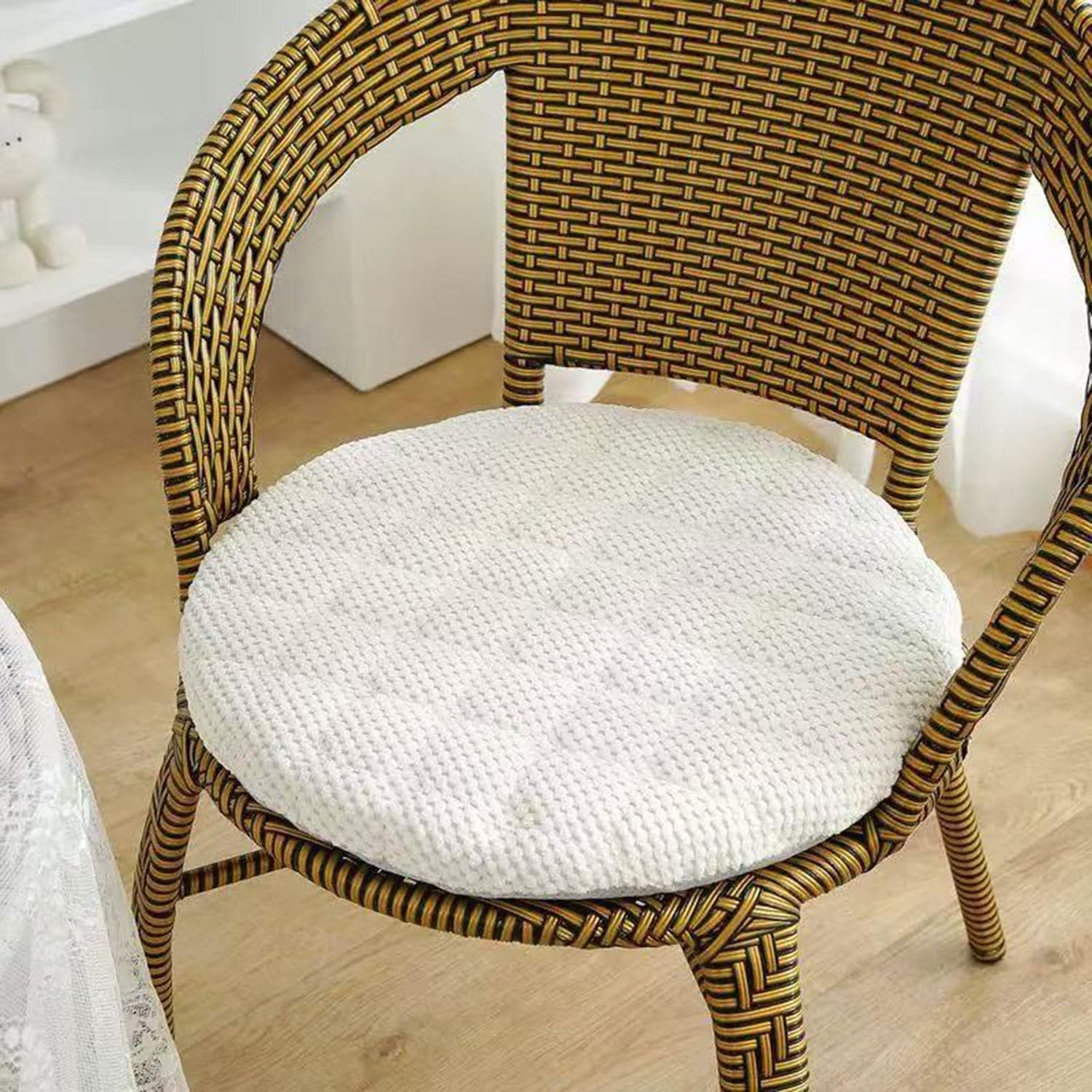 Cuscini per sedia spessi 10 cm, cuscino per sedile 45x45 cm/50x50 cm, cuscini grandi e caldi per sedia da giardino, adatti per interni ed esterni