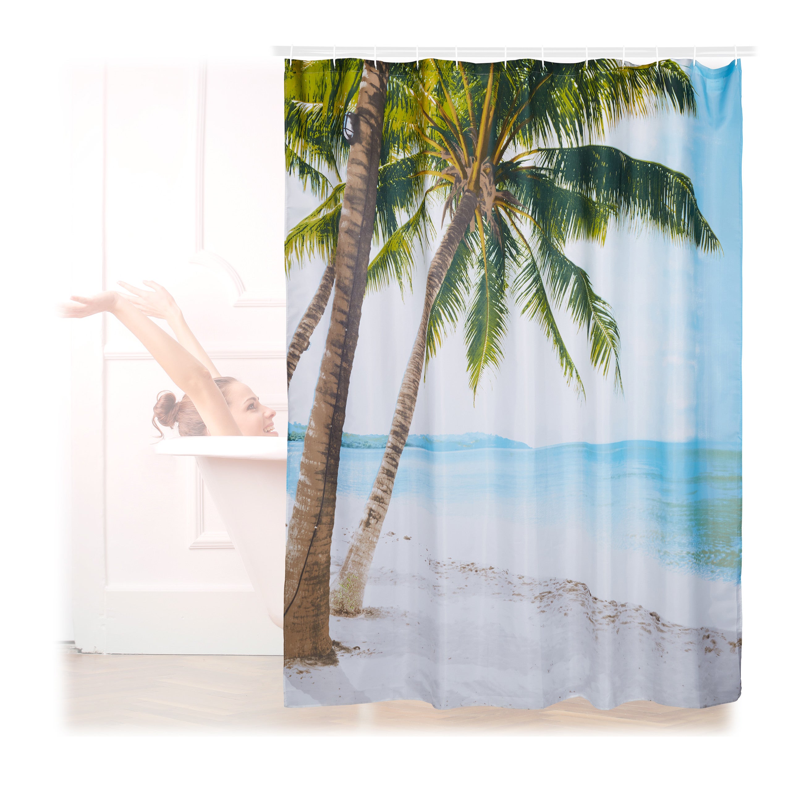 tenda per vasca da bagno senza bucare il muro