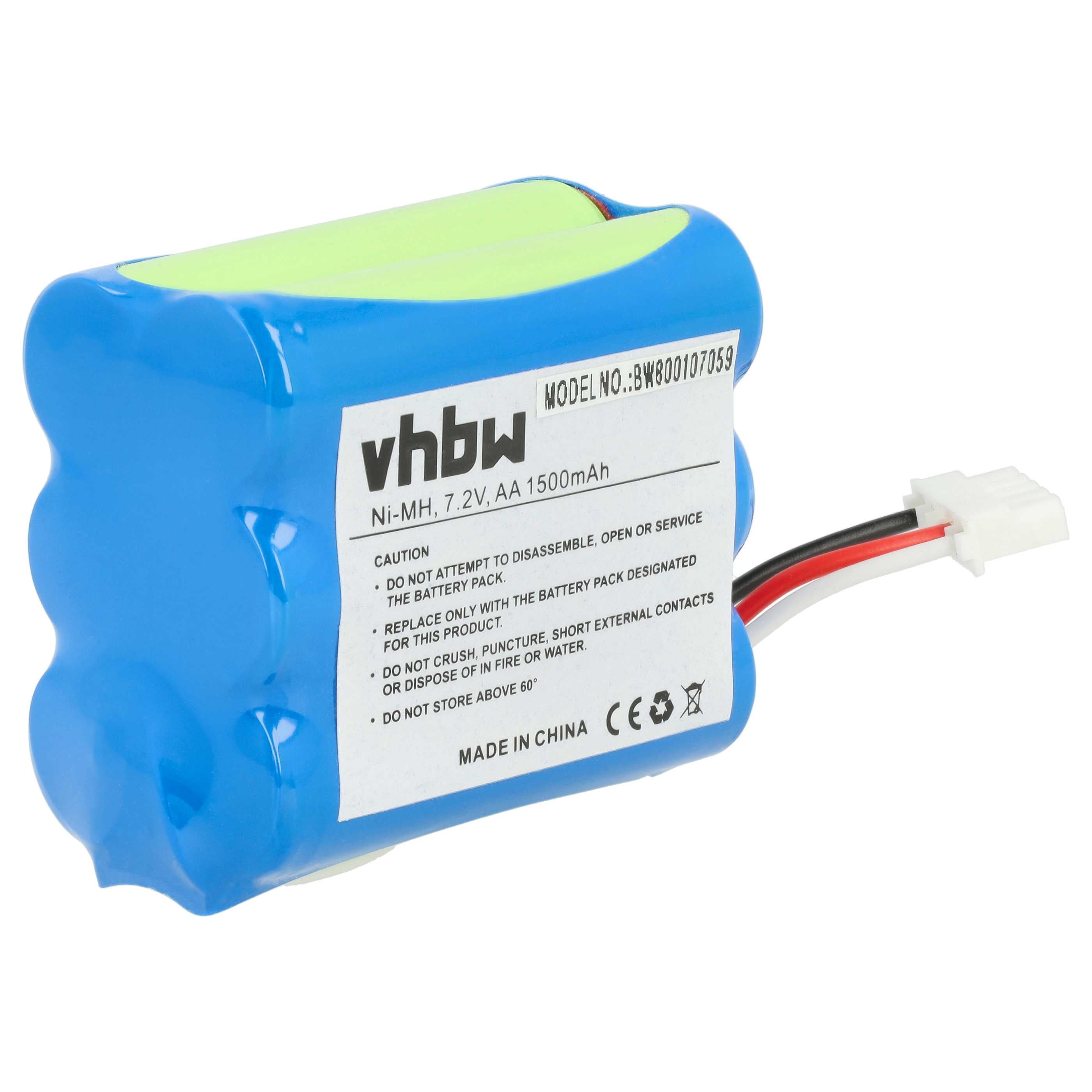 Vhbw Batteria Di Ricambio Per Dirt Devil R1-L051B E Altri – 14.4V 1500mAh NiMH Per Robot Aspirapolvere - 4