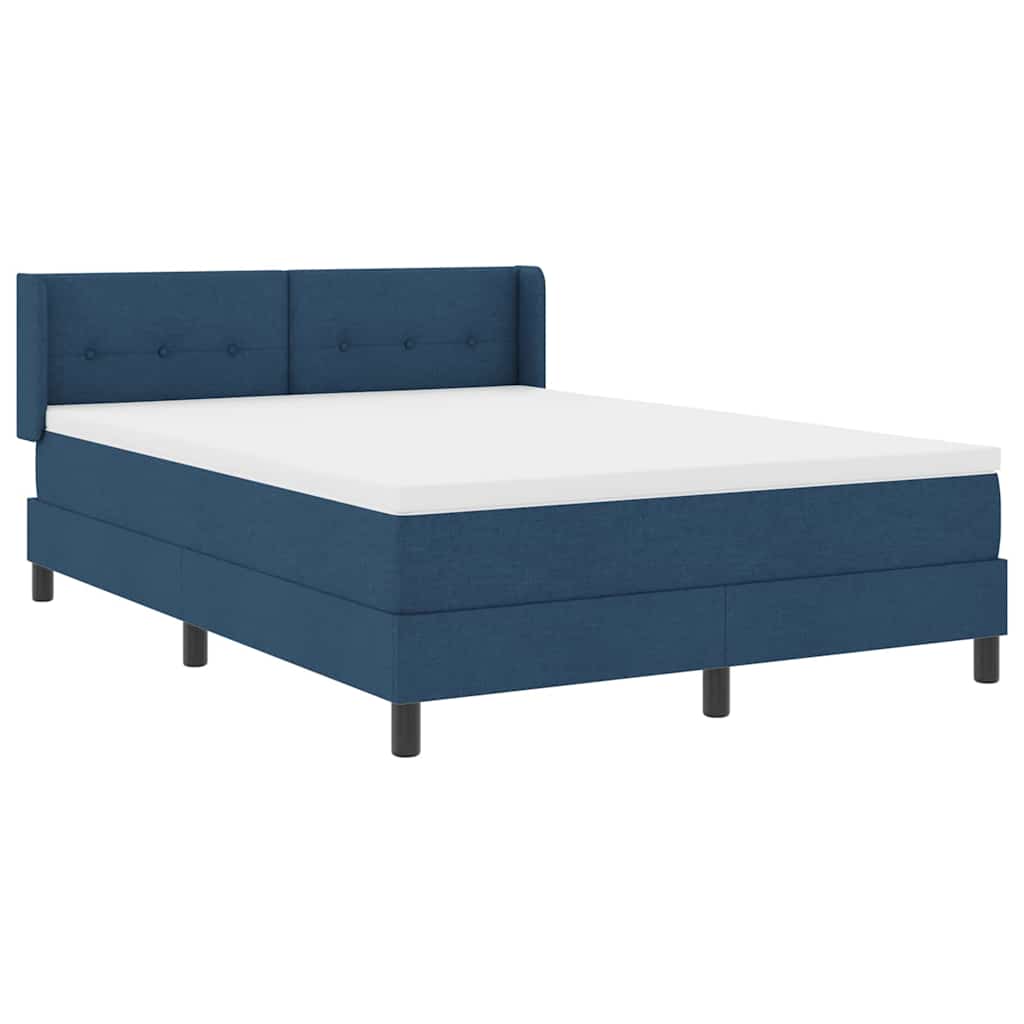 Cadre de lit avec matelas avec matelas Bleu 160 x 200 cm - 7