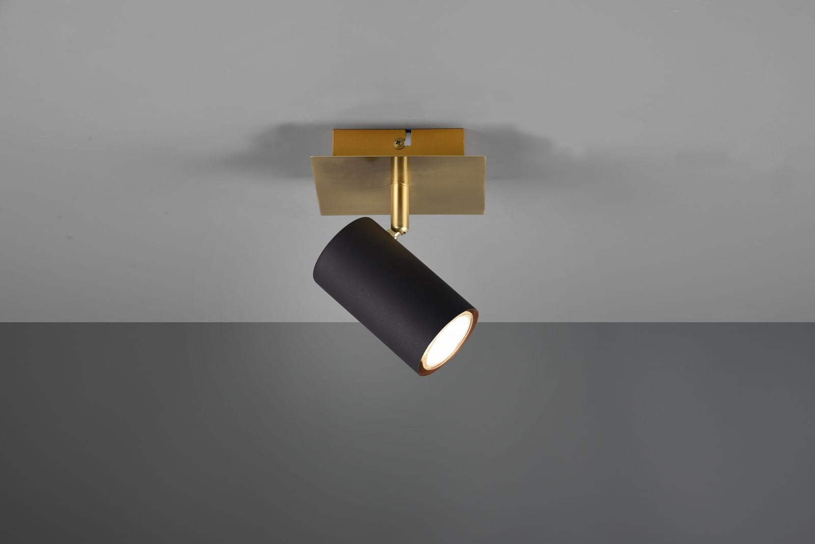 Applique Trio Marley Métal Noir Et Or - 3