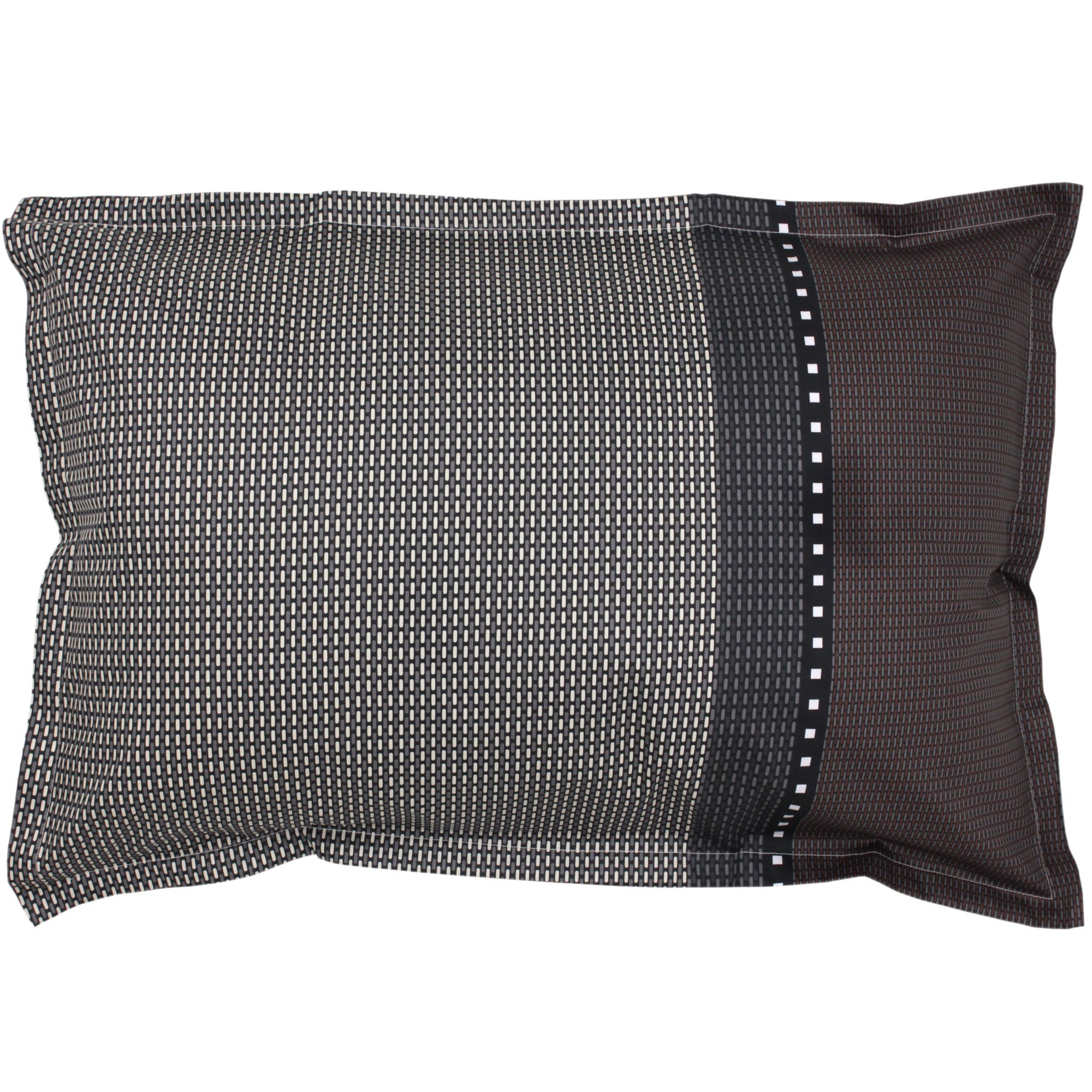 Taie D'Oreiller De Grossesse En Forme De U - Coton 80x155cm - SHANNA Maternité (Gris Foncé)