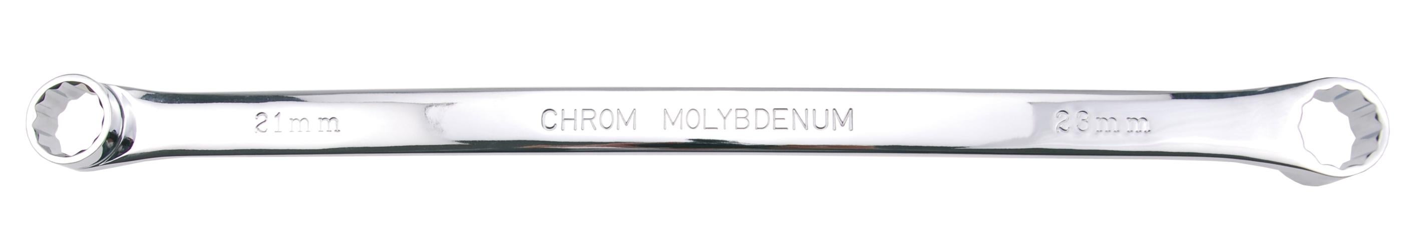 BGS klucz dwustronny płaski wydłużony SW 21 x 23 mm - 1186-21x23
