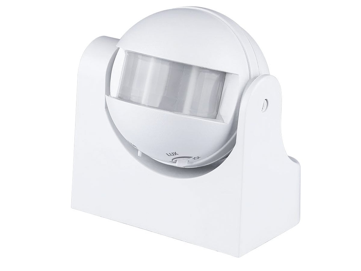 Sensore Di Movimento PIR Infrarossi Crepuscolare 180 Rilevamento Fino A 12m Attivazione Automatica Luce - Foto 3