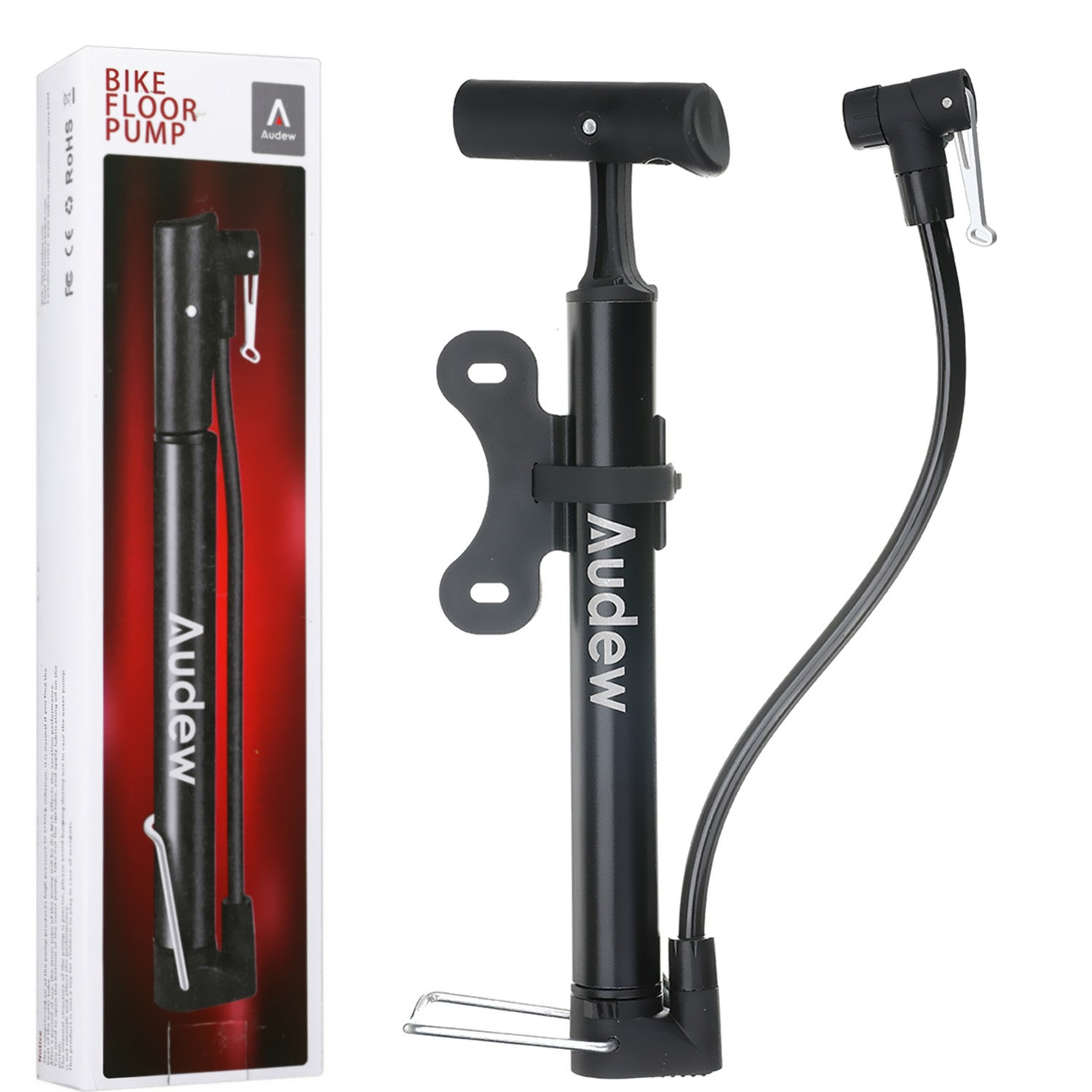 Pompa Per Bici Portatile In Lega Alluminio - Fino A 100PSI, Gonfiaggio Rapido Per Mountain Bike E Non Solo - Foto 9