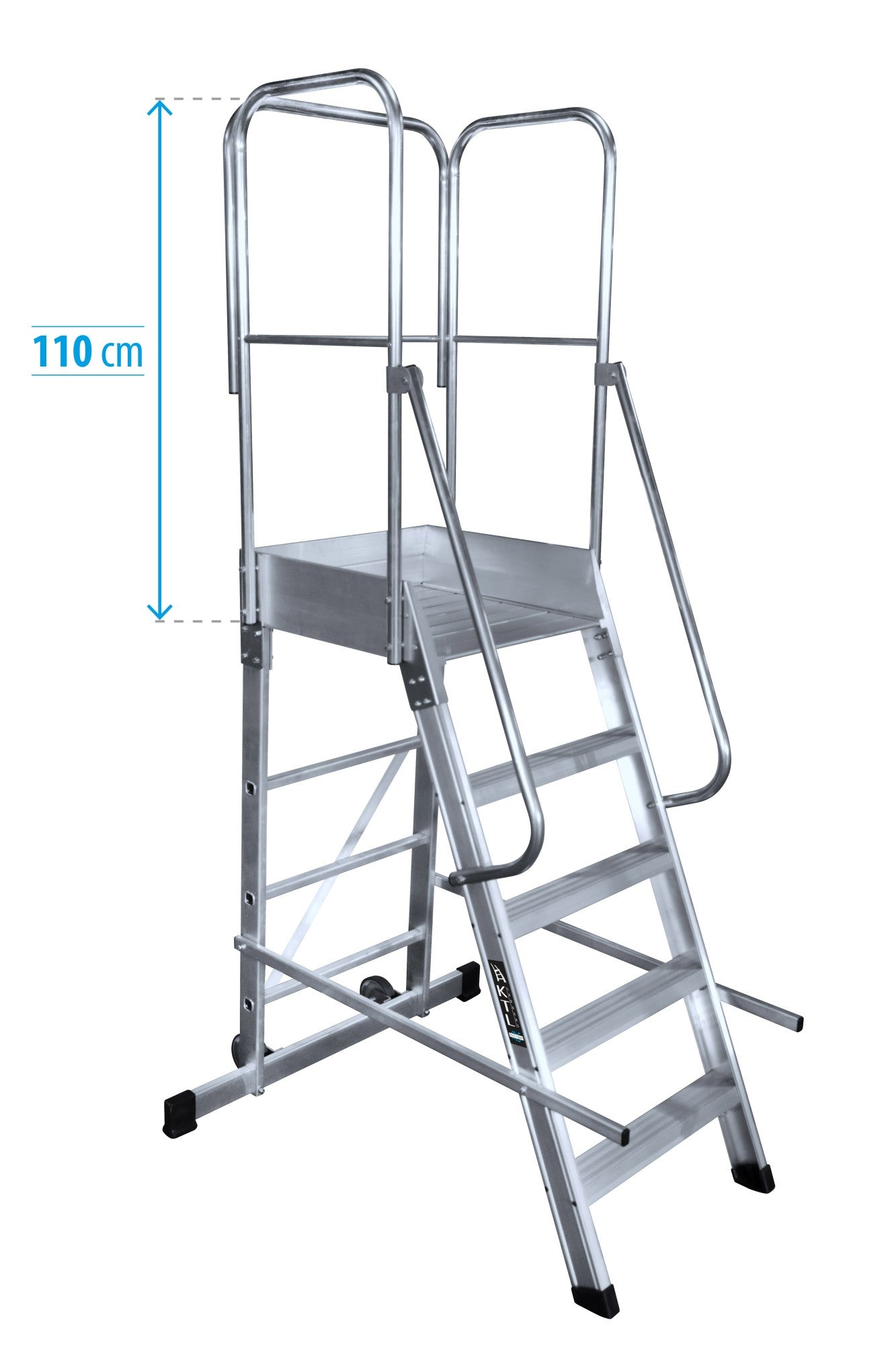 Escalera ktl ep-1 plataforma móbil 8 escalones 60x120