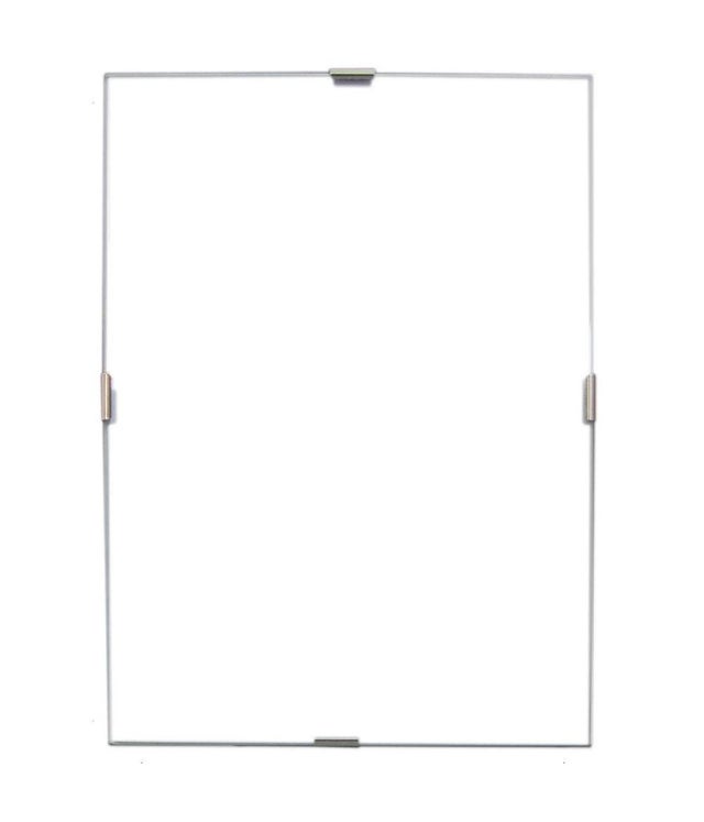 wallsthatspeak Cornice portafoto nera per puzzle, poster, foto o opere
