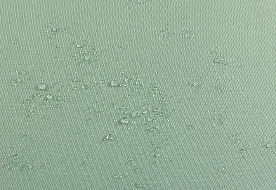 Coussin matelassé bain de soleil, transat, en Tissu déperlant 190x60cm bicolore Imprimé Vert et Uni Vert, DYLREV - 8