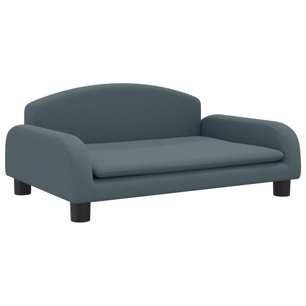 Maison Exclusive - Canapé pour enfants gris foncé 70x45x30 cm tissu - 2