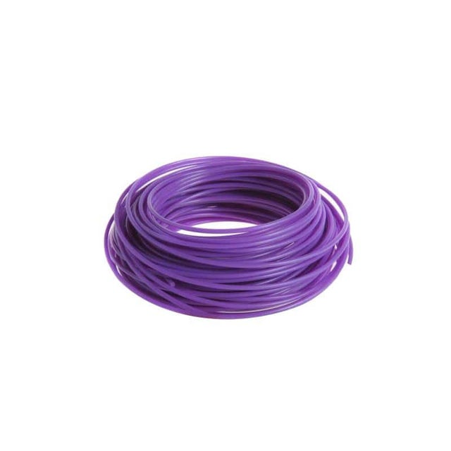 Fil débroussailleuse à Spirale Universel Fil debroussailleuse 2,0mm x 159m renforce Nylon Fil Tricolor Spiral Remplacement de Coupe-Bordures pour Les têtes de Coupe
