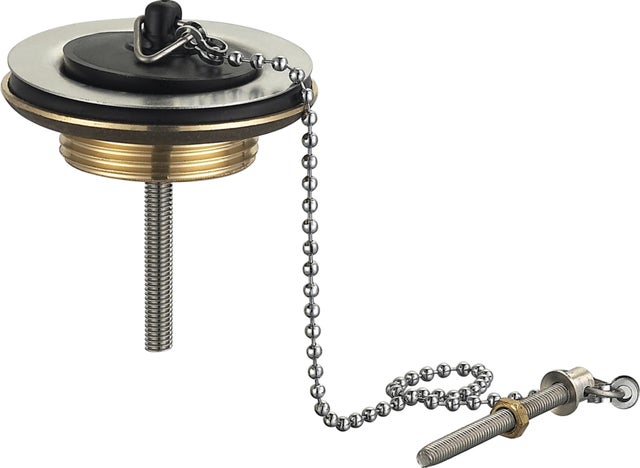 bonde pour lavabo - en laiton - a bouchon - alterna a23
