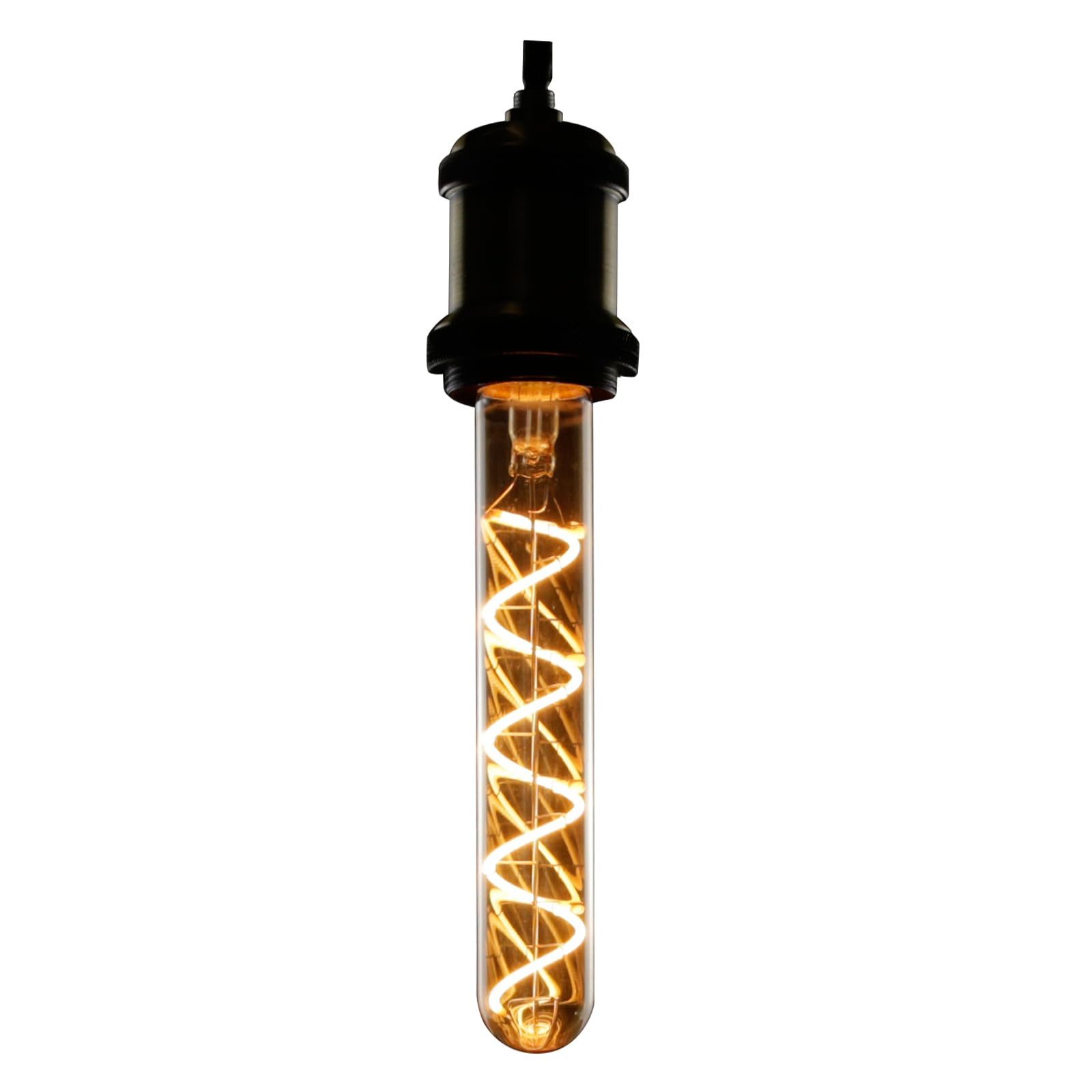 NETTLIFE Żarówka LED Vintage Tubular Edison E27 4W Ciepła biel