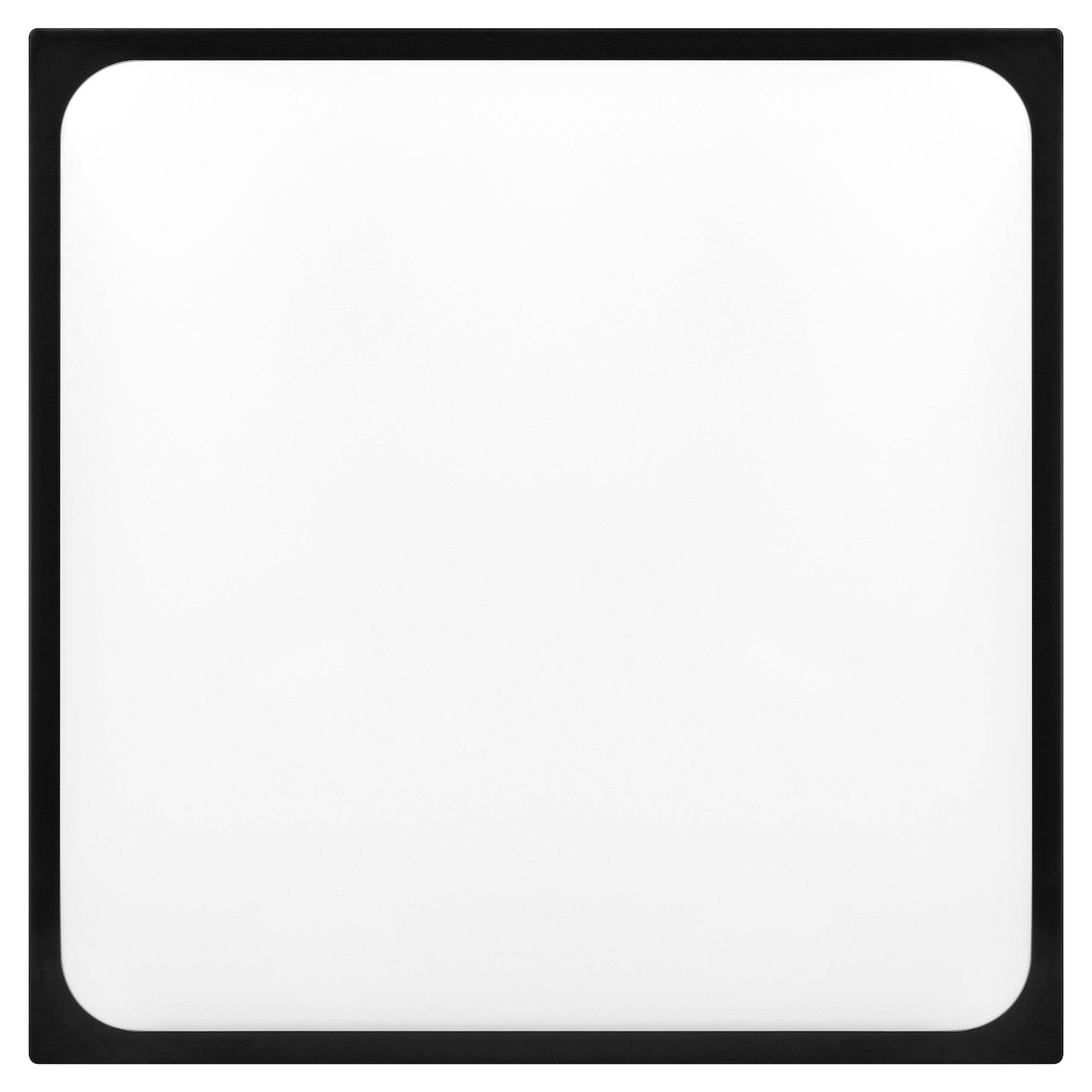 Plafon LED 2x E27 Luvo 30,5x30,5cm IP44 sufitowy lampa oprawa kwadratowy czarny MasterLED - 5