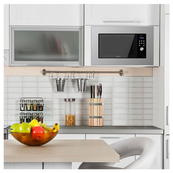 Micro-ondes encastrable GrandHeat 2000 Built-in SteelBlack Cecotec - 4