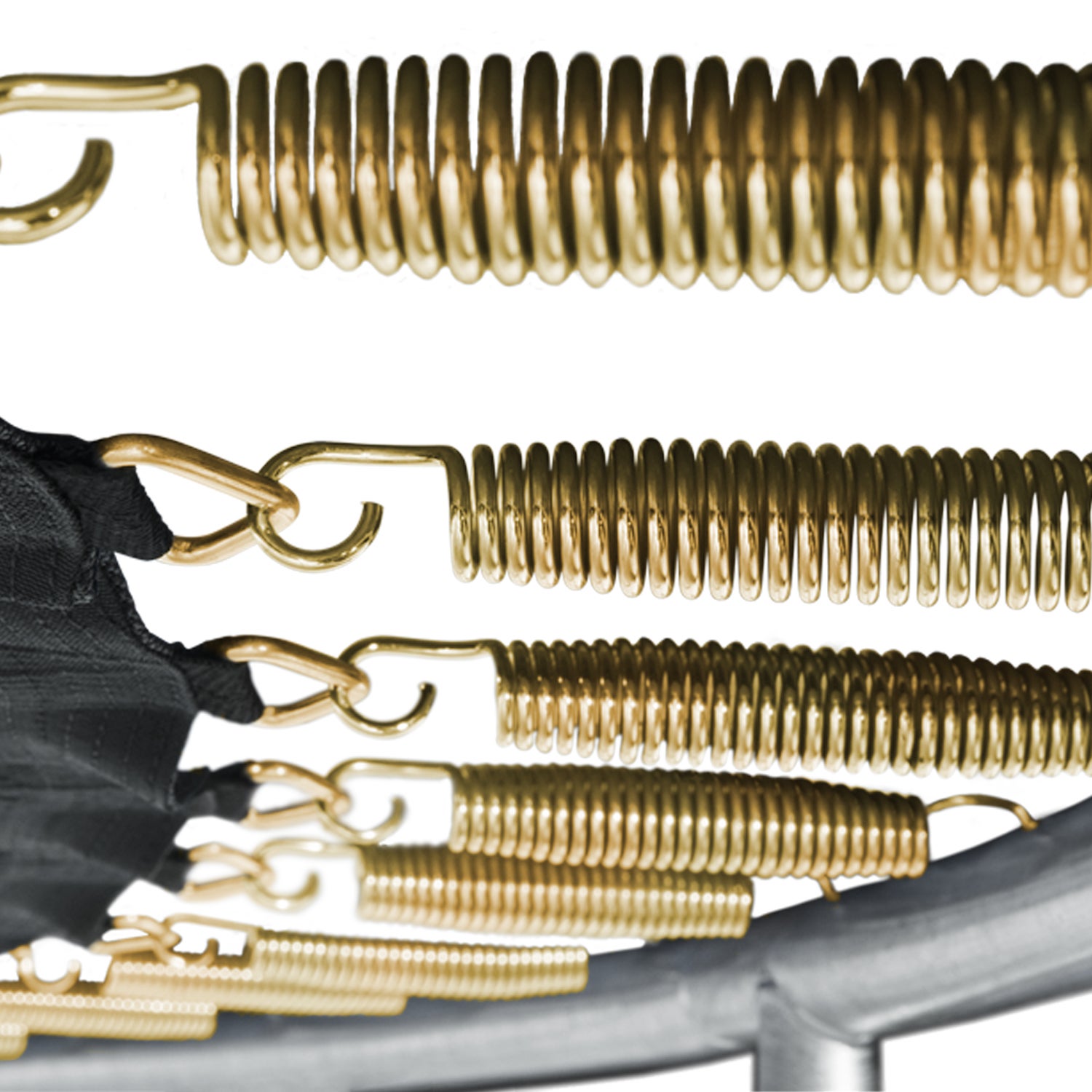 Pacote Premium Trampolim 180cm reversível cinza / rosa CAIRNS + rede, escada, cobertura e kit de ancoragem - 6