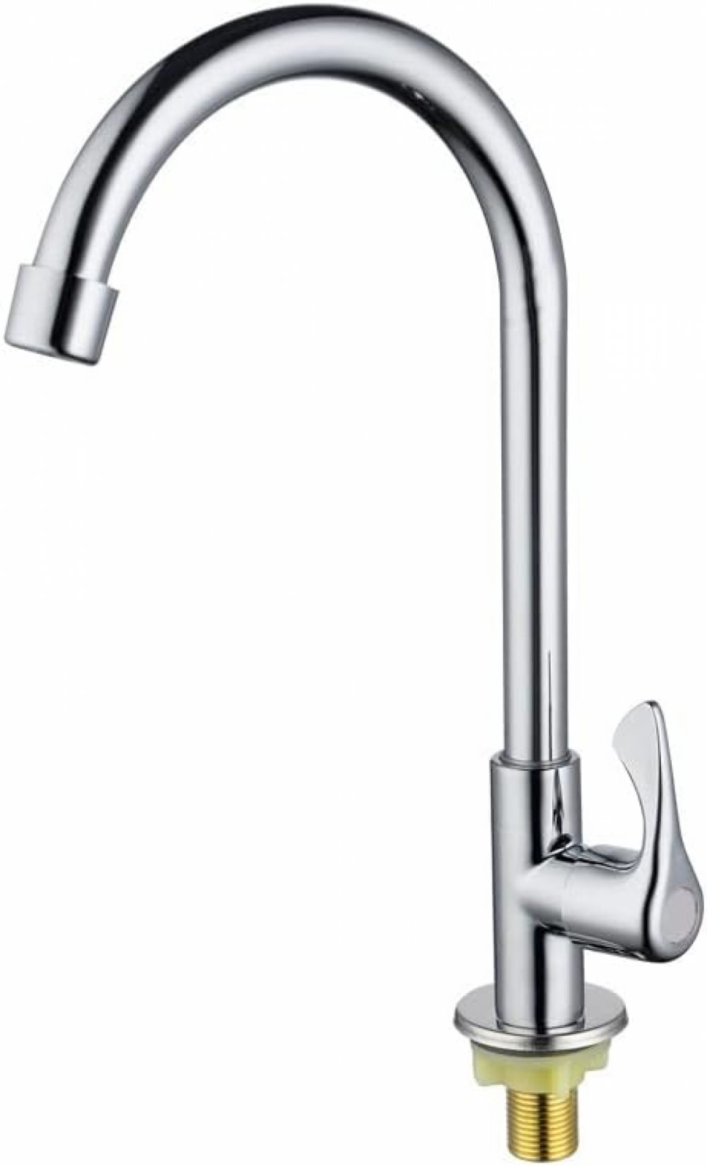 Bateria kuchenna z mosiądzu z obrotem o 360° - Wbudowany oczyszczacz wody - Pojedyncza dźwignia - Zimna woda