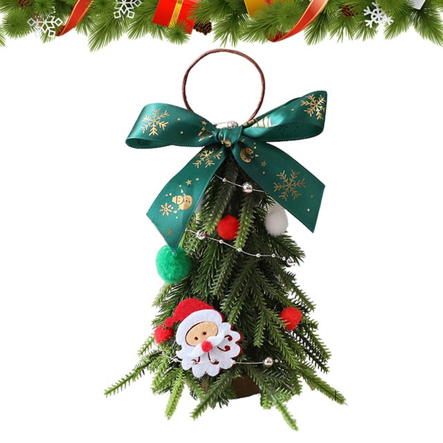 Lot De 2 Sapins De Noël Muraux En Carton - 6 Pieds - Décoration Articulée