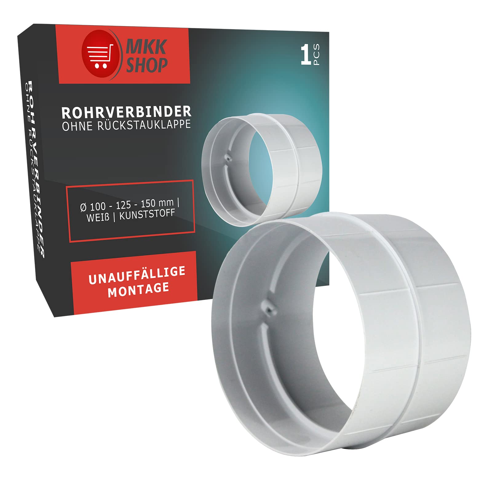 Raccord de tuyau Circular PVC 100 - 2