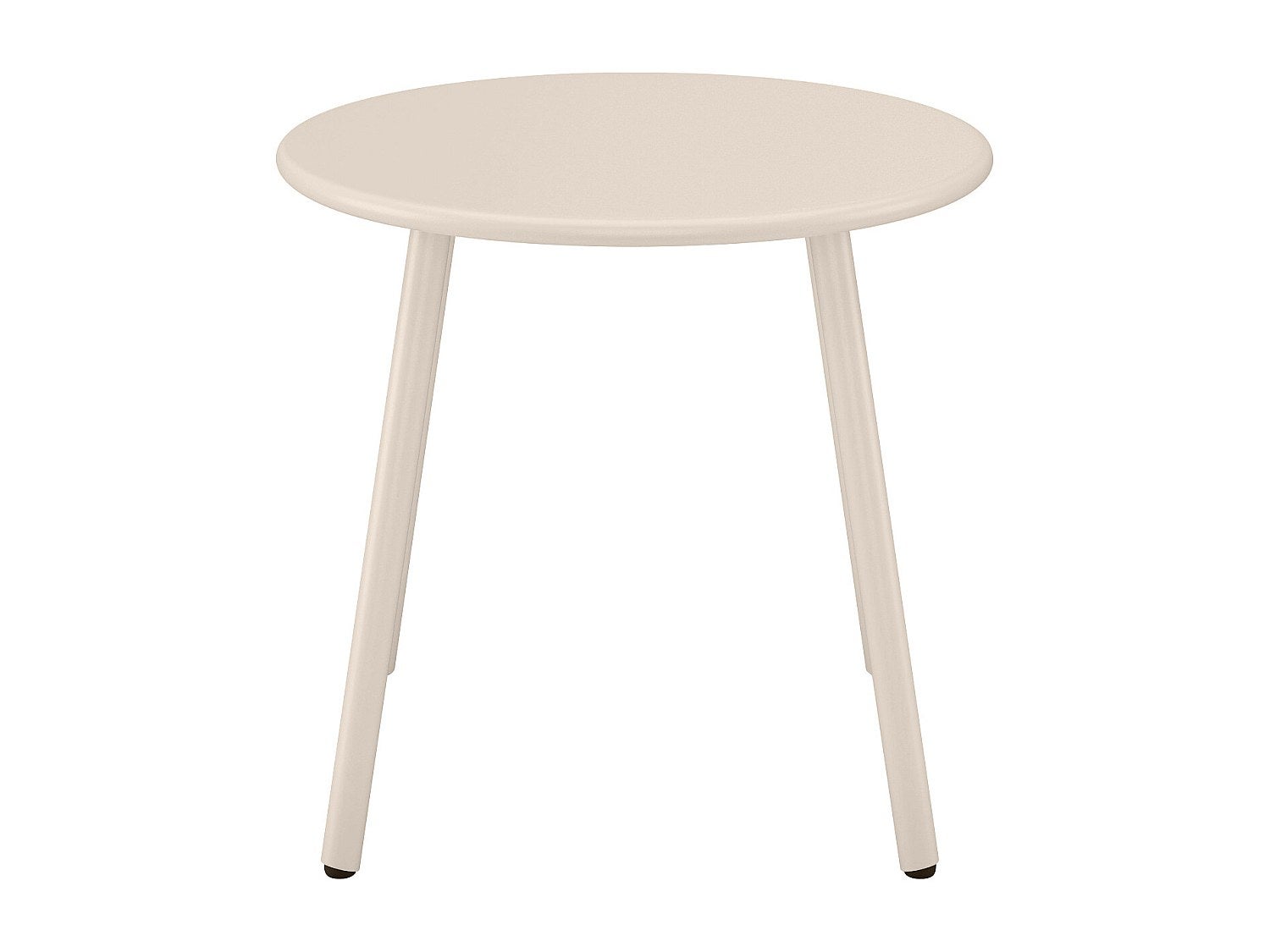 Stolik pomocniczy ogrodowy z metalu - Beżowy - MIRMANDE marki MYLIA