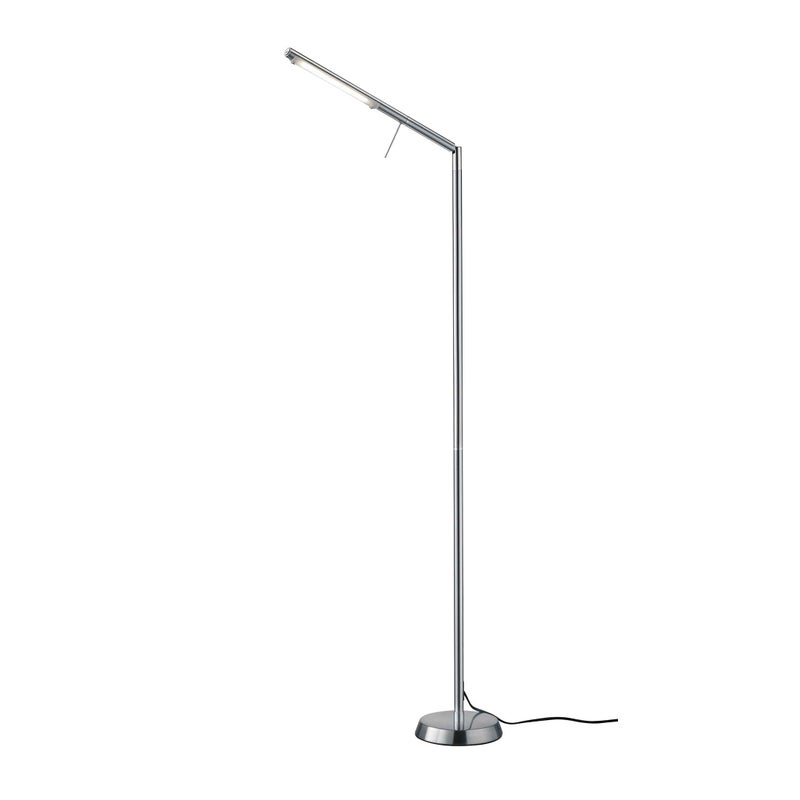 Lampa podłogowa stojąca Filigran srebrno-biała LED 6W 3000K 560lm wym: 162 x 18 x 18 cm metal Trio