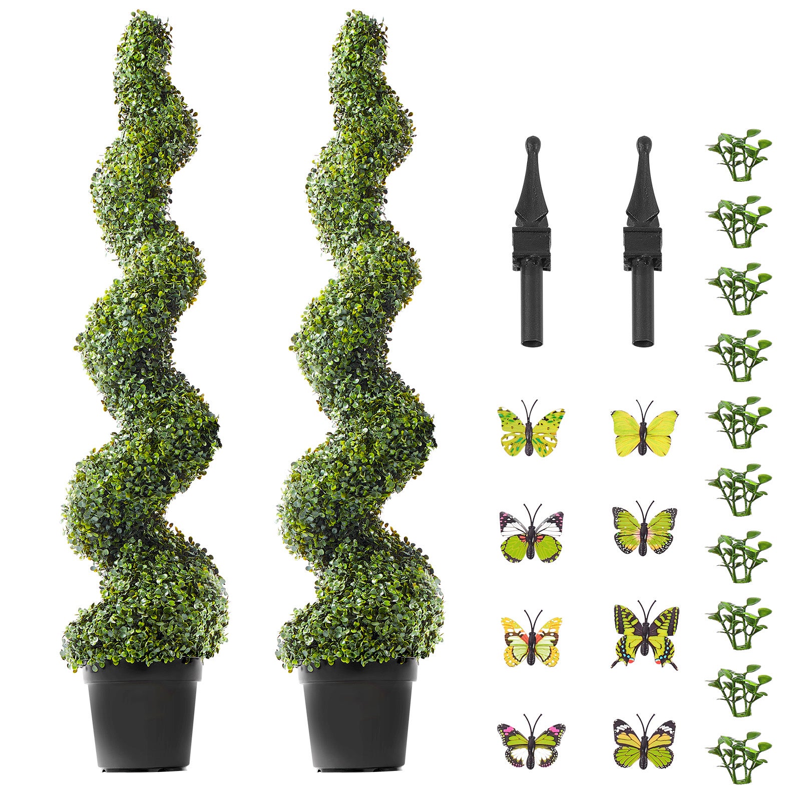 Set di alberi topiari in bosso artificiale SucceBuy 60
