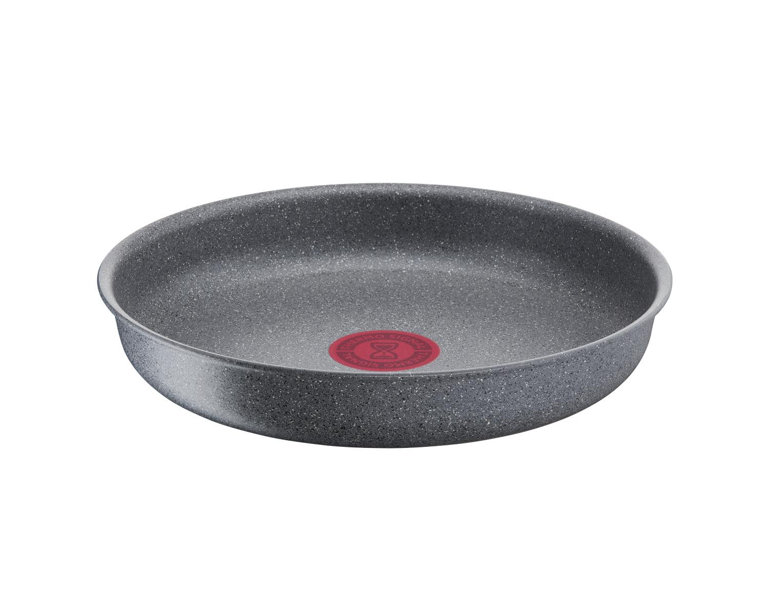 Patelnia Lagostina Ingenio Mineralis Green nieprzywierająca bez PFOA Thermo-Signal 24 cm