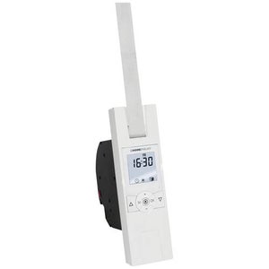 SuperRollo Avvolgitore Elettrico A Nastro GW70, A Superficie Piana, Incl. Sensore Solare E Timer, Azionamento A Tapparella, Tapparelle Fino A 30 Kg, SR10070