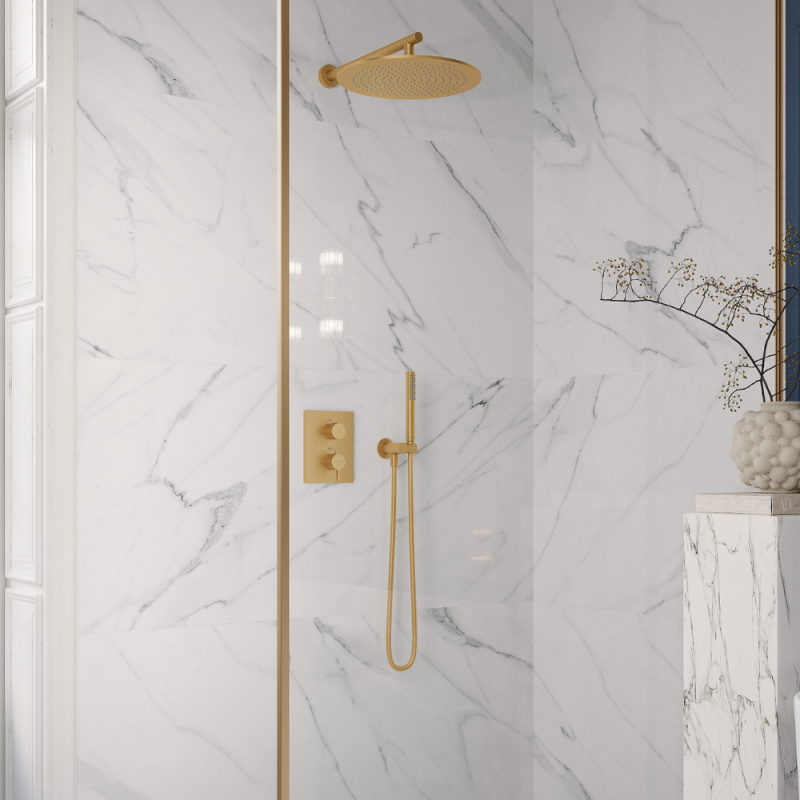 Douchette à main VILLEROY ET BOCH Verve Showers Stick Or brossé - 2