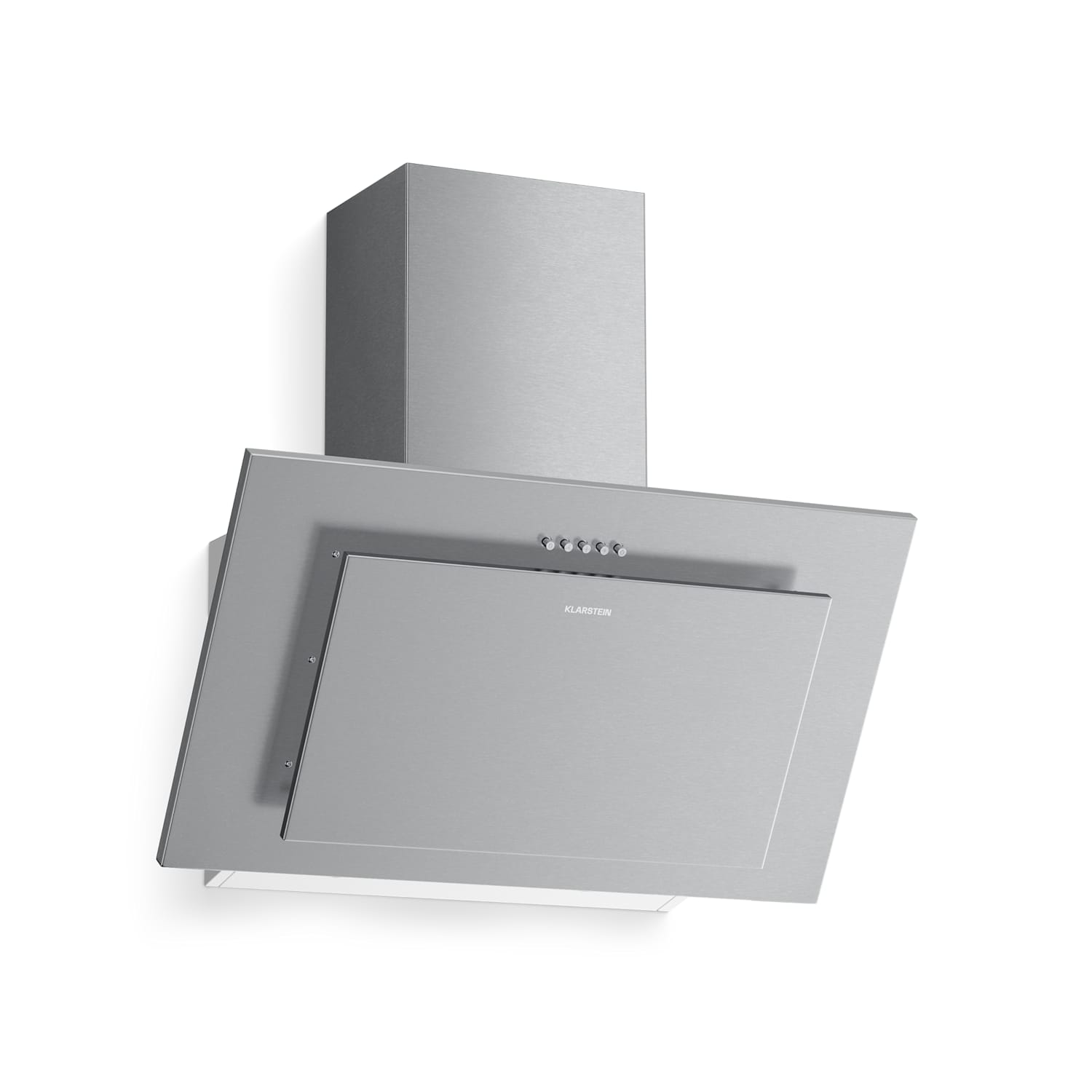 Klarstein Campana Extractora Athena Sin Tapa, Modo Extracción Y Recirculación, 254 M³/H, 56 W, 60 Cm Plata Carbón , Leroy Merlin