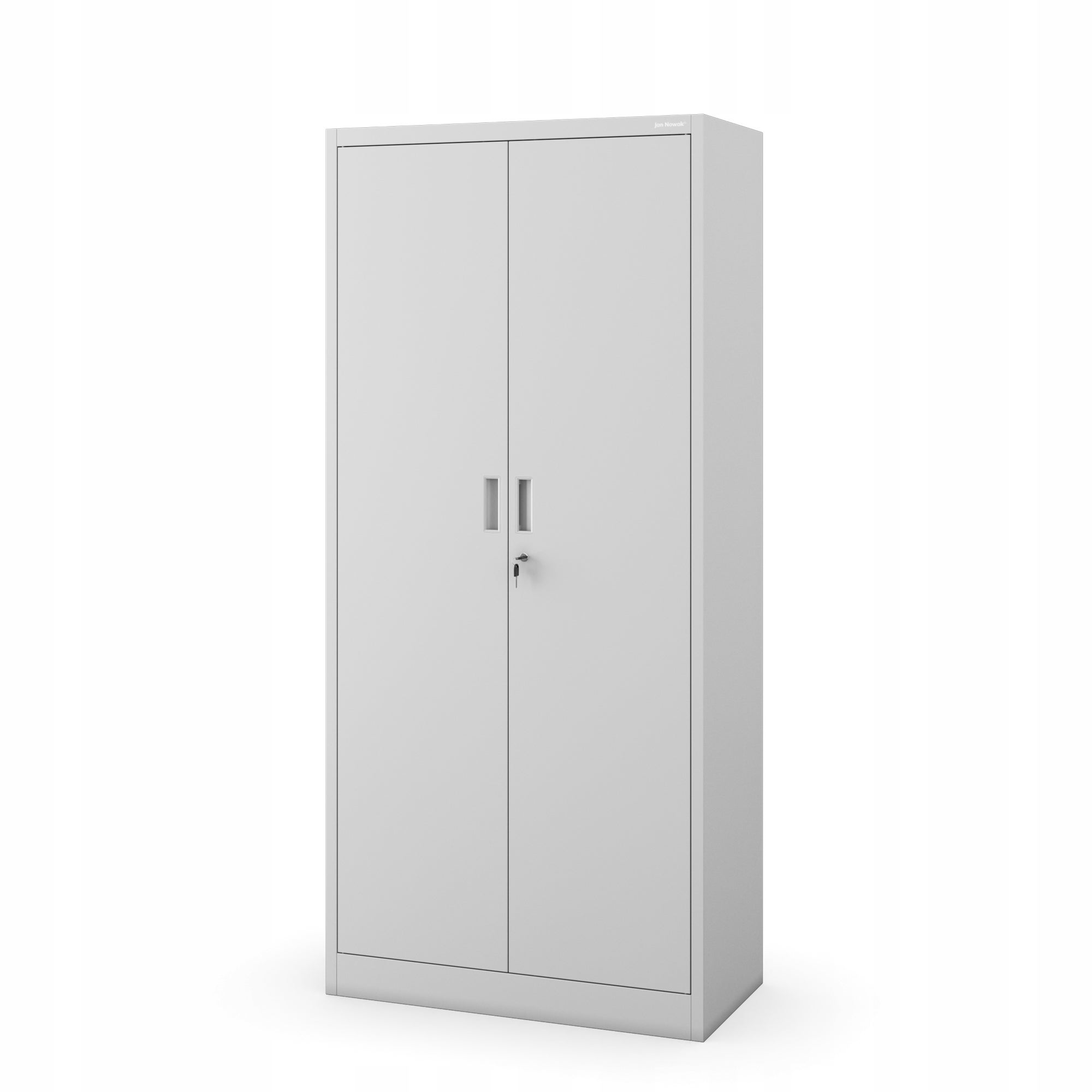 Armoire Métallique Compacte JAN, Grise RAL7035, 175x80x40 cm, Sécurisée - 2