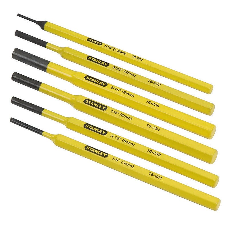 Jeu de Chasse-Clous - 6 pcs STANLEY 4-18226 - 3
