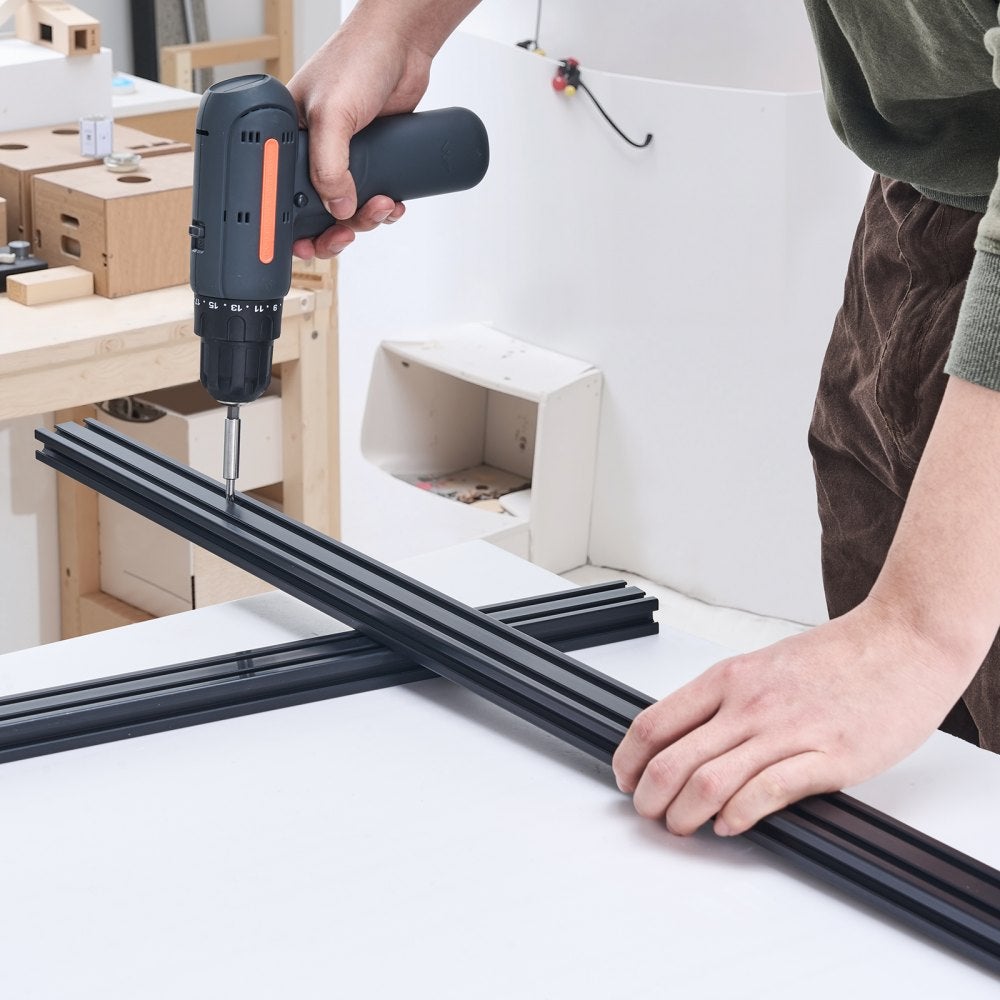 Set di profili in alluminio 2040 T-Nut 1000mm per strutture TEKMAQUINAS - 5