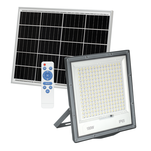 DEBFLEX - PROJECTEUR SOLAIRE 2000LM IP65 + TELECOMMANDE