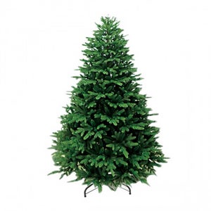 Albero di natale 210 cm in pino artificiale verde 1773 rami annodati rinforzati