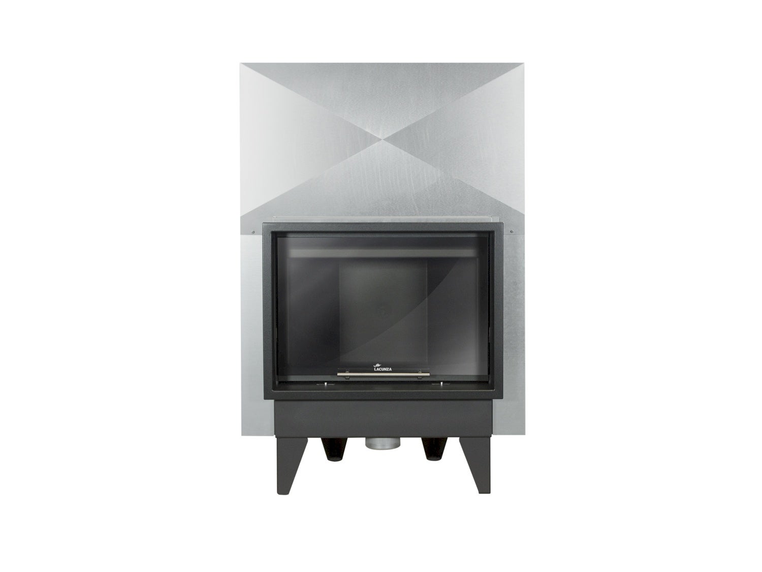 Lacunza  Bricosol, Monobloque De Leña Modelo Itaca 80 Eco Vermiculita ( Sin Turbina ) , Leroy Merlin
