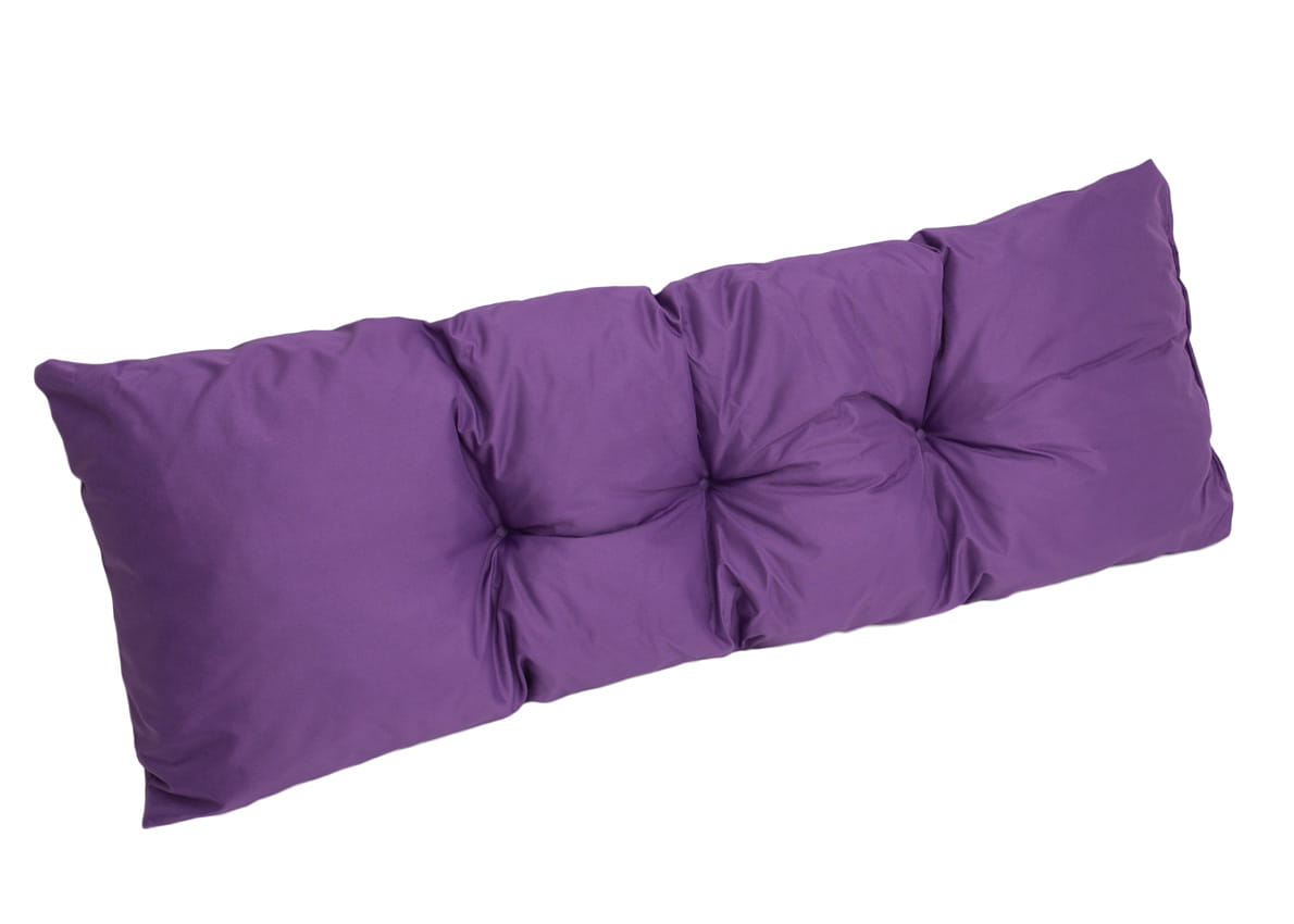 Set de coussins pour palettes 120x50 cm, housse d'assise amovible, coussins de dossier matelassés 120x50 cm Violet coussins confortables pour palettes - 3